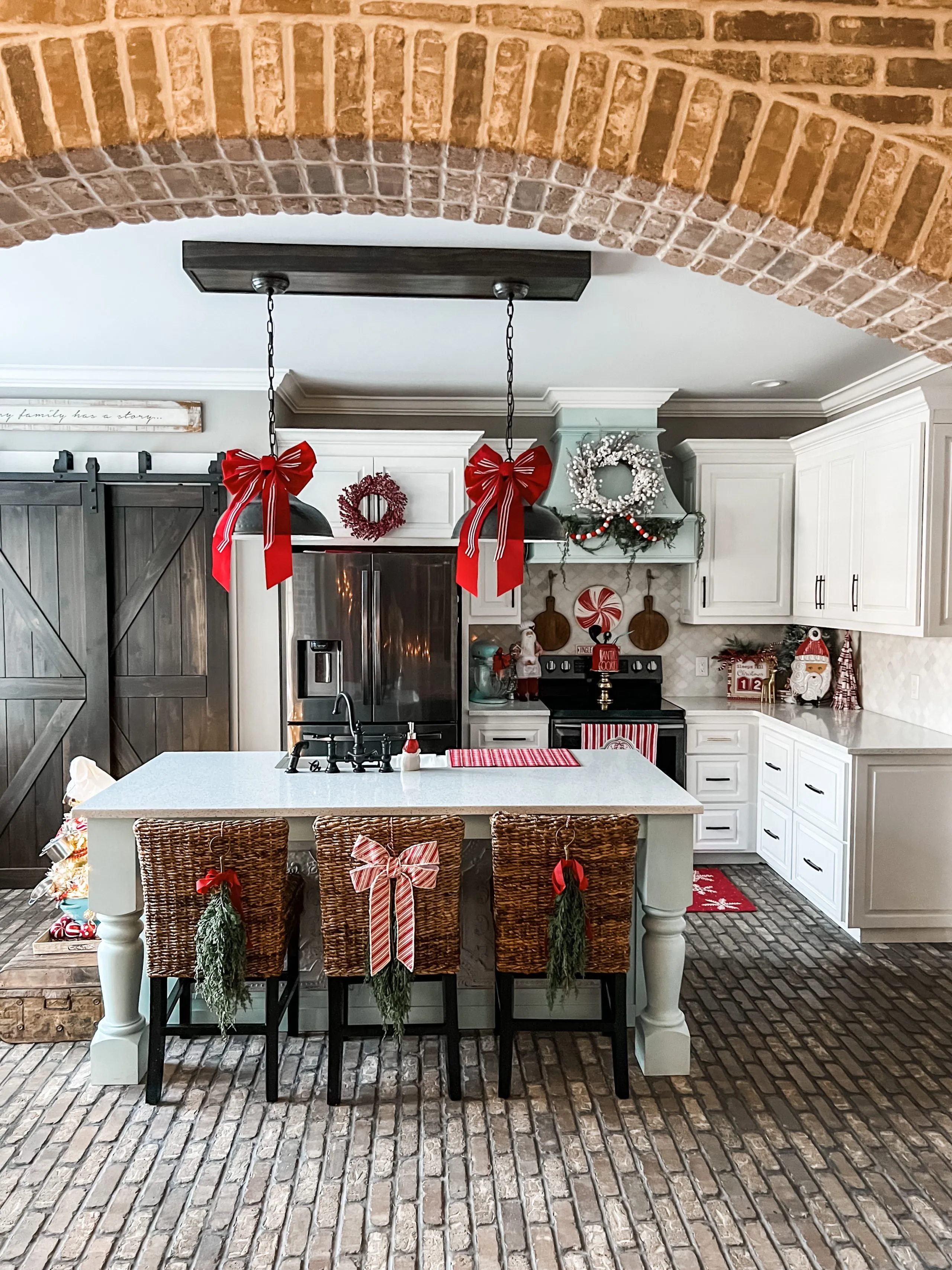 12320 christmas kitchen decor idea 3