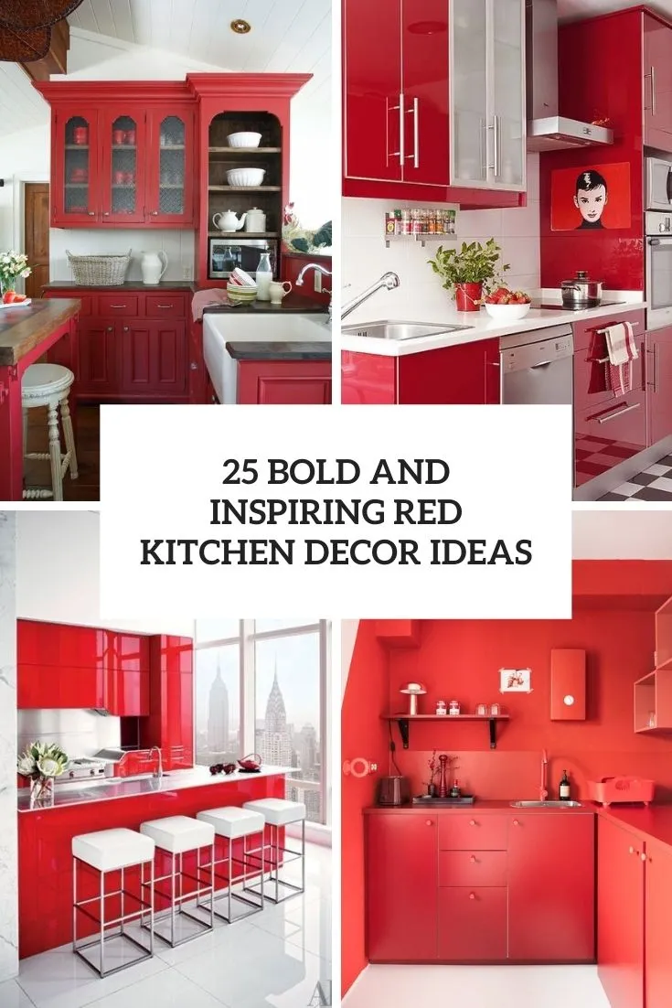 12324 red kitchen countertops