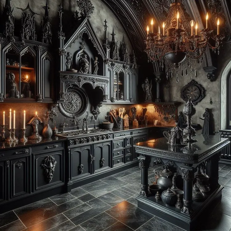 12342 gothic kitchen accents