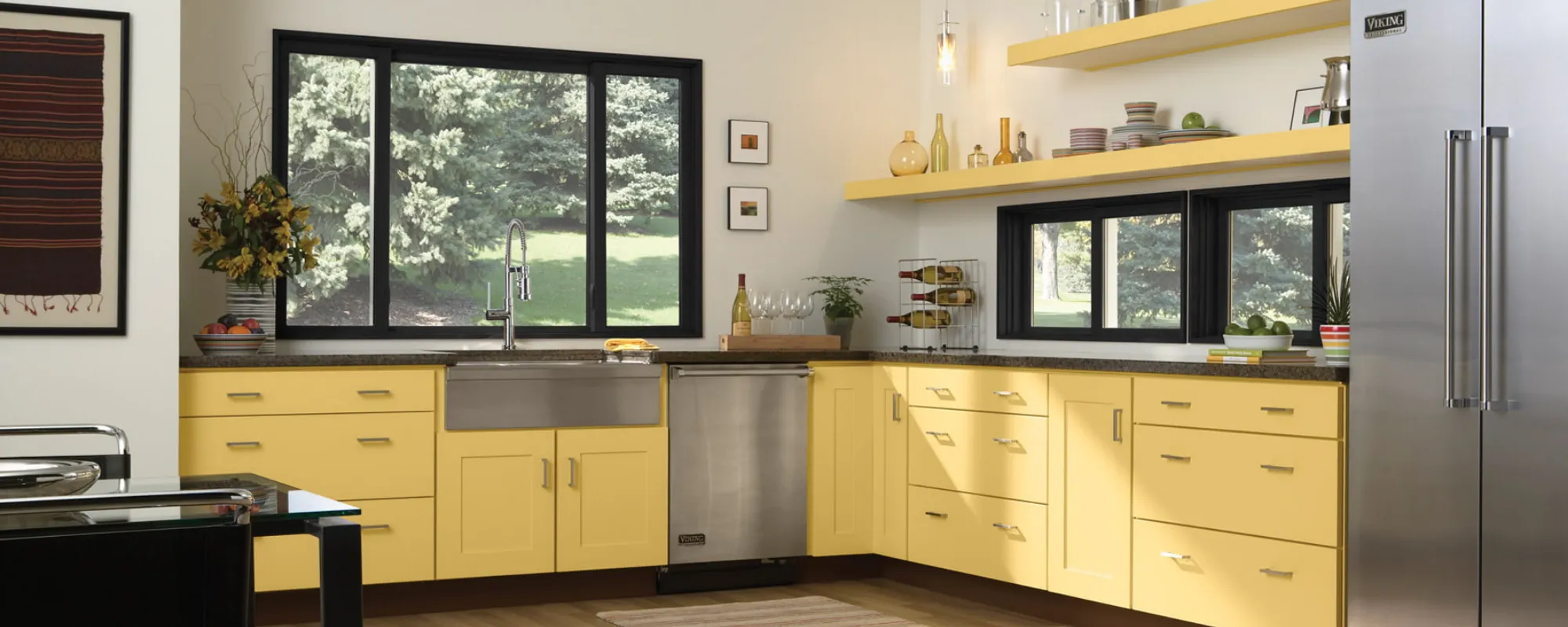 12431 kitchen open shelving