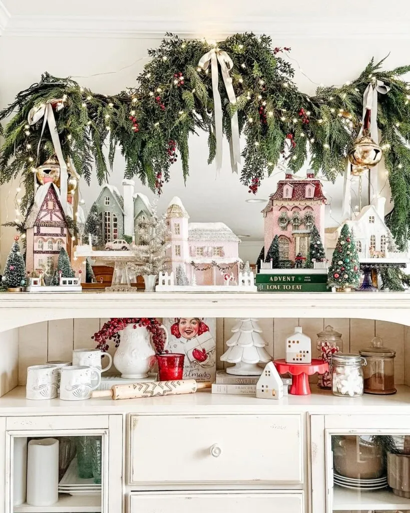 12443 rustic xmas kitchen