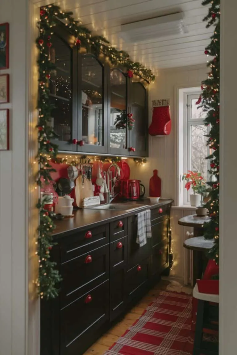 12443 xmas kitchen decor theme