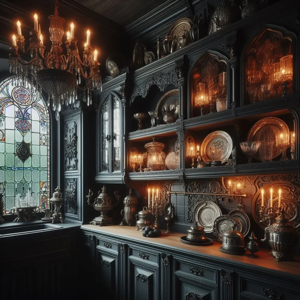 12444 gothic kitchen lighting