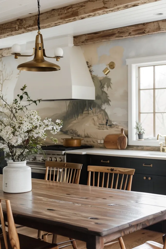 12465 farmhouse kitchen gallery walls