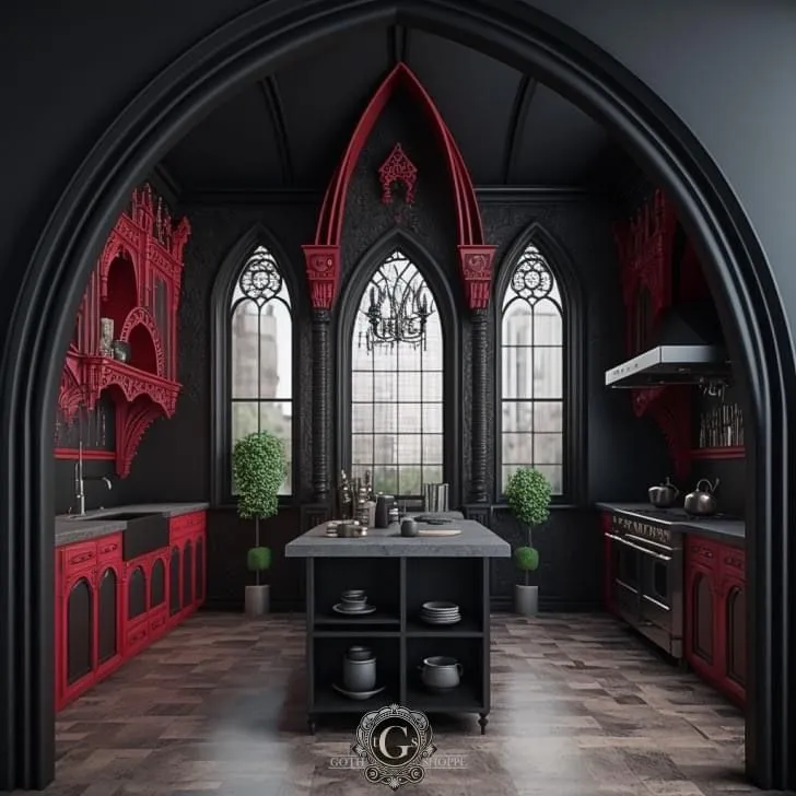 12515 gothic kitchen furniture