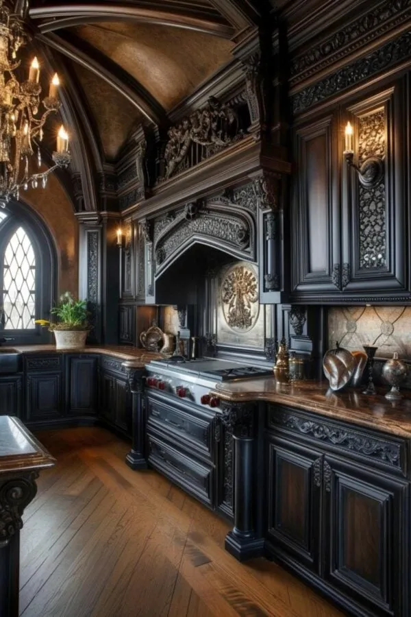 12515 gothic kitchen textiles