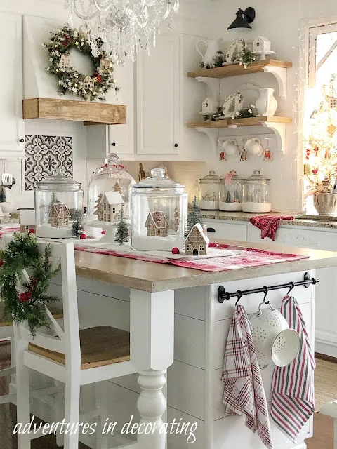 12553 christmas kitchen textiles