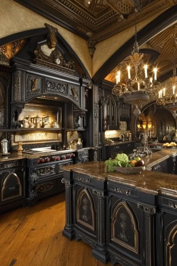 12601 gothic kitchen countertops