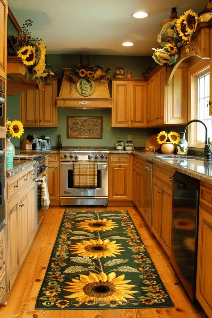 12602 sunflower kitchen inspiration
