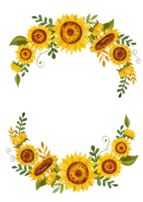 12603 modern sunflower decor
